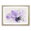 Purple Anemone Flower - Framed Print-56892378-56892384