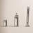 Hint Single-Handle Deck-Mount Bath Faucet With Handshower-93399548