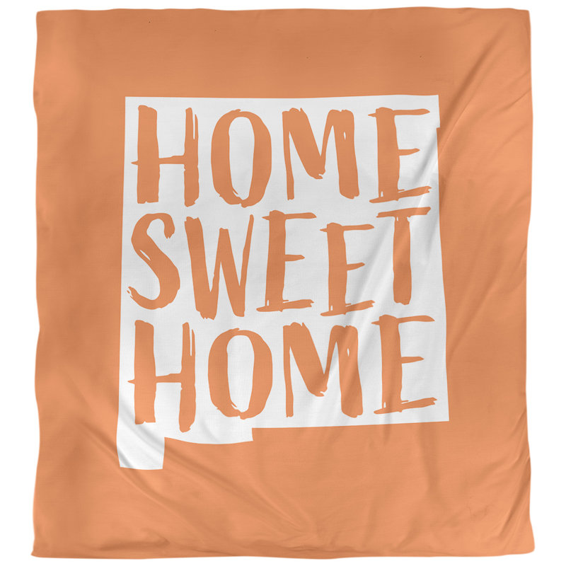 Housse de couette home new mexico new, Microfibre, Orange