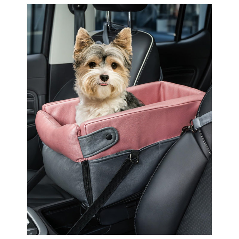 Dog Car Seat IPETRK For Small Dog Center Console Dog Car Cat Car Seat