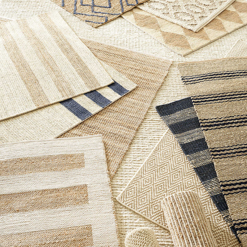 Cocchi Handwoven Wool Rug, Rectangle 5' x 8'