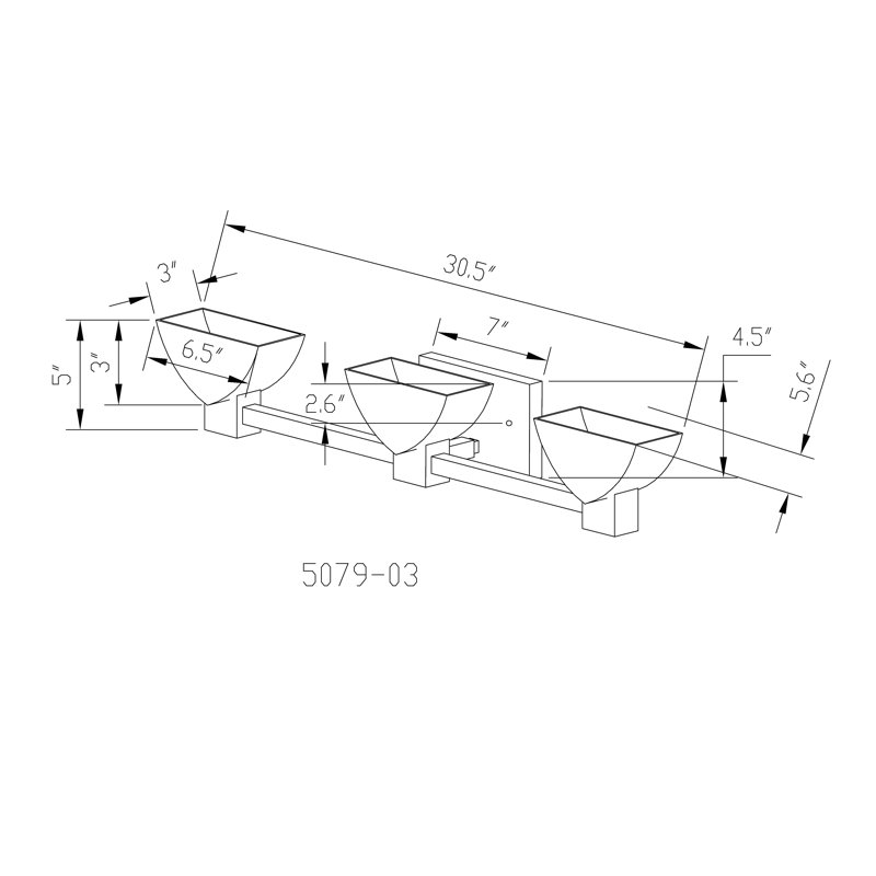 3 - Light Vanity Light