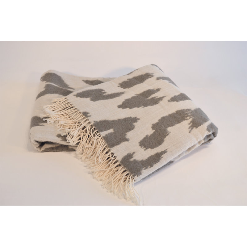 Gironde Throw Blanket, Dove