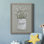 «Bouquet of Grace Bucket Together», peinture sur toile encadrée