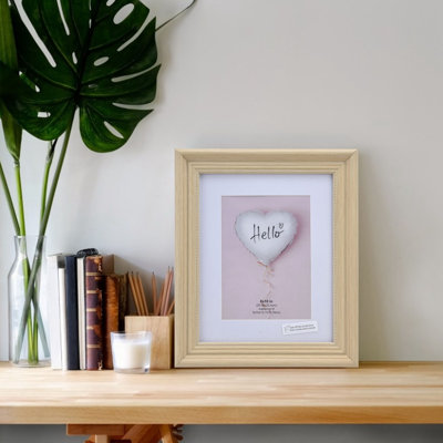 Modern Photo Frame Wooden Color Innovative Display Picture for Home Office BedroomXL