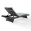 Chaise longue inclinable avec coussin Genieve-570326207