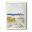 «Sketchy Beach II», peinture sur toile encadrée-1226160375-1226160372