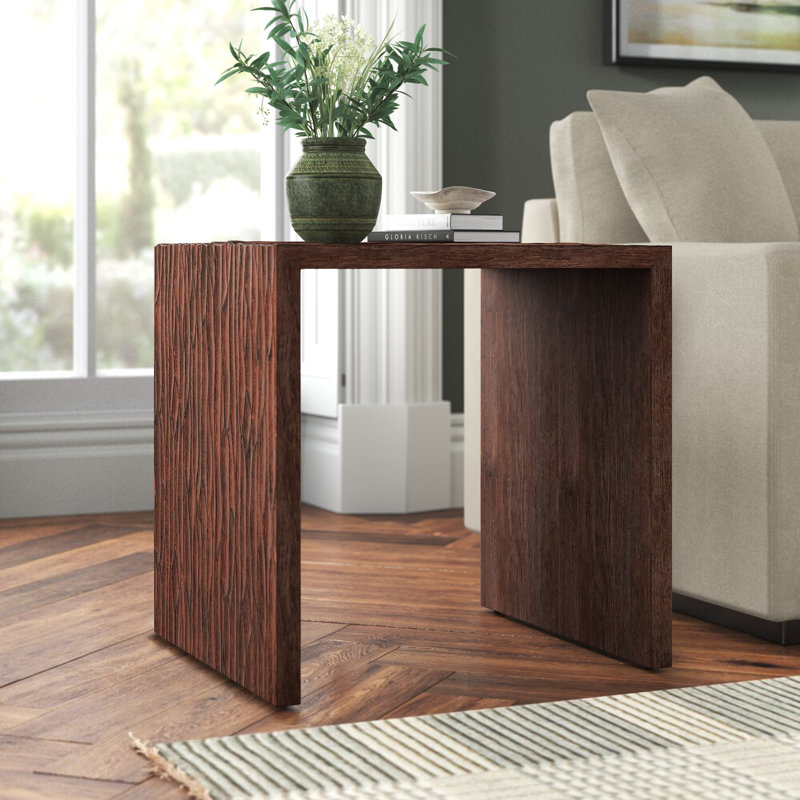 End Table, Sumatra Brown