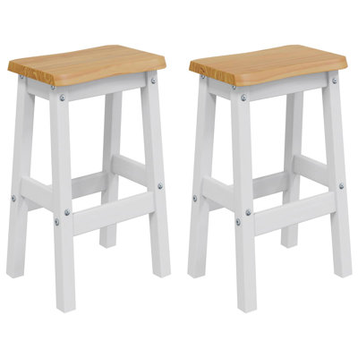 Solid Wood Counter Stool