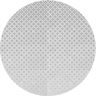 Tapis géométrique gris