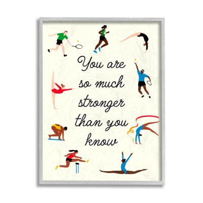 "Plus fort que vous ne le sait" par Victoria Barnes-impression d’art graphique