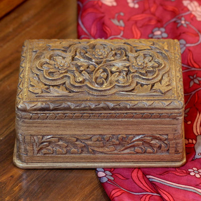 Wood Jewellery Box + Locking