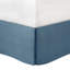 Literie 8 pièces en coton bleu grand - réversible avec motif géométrique, taies décoratives européennes, édredon lavable à la machine, imprimé médaillon en plusieurs couleurs,-120945361-120945358