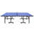 8Ft Mid-Size Table Tennis Table Foldable & Portable Ping Pong Table Set For Indoor Games With Net