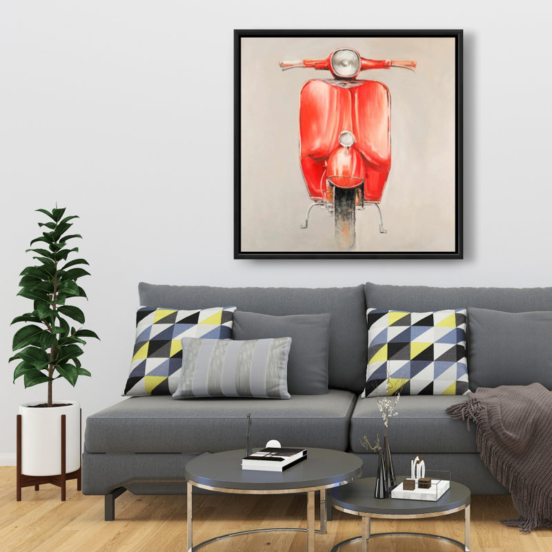 " Small Red Moped "
