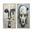 «Minimalisme Folk», ensemble de 2 reproductions d'art sur toile-1999747884-1999747880