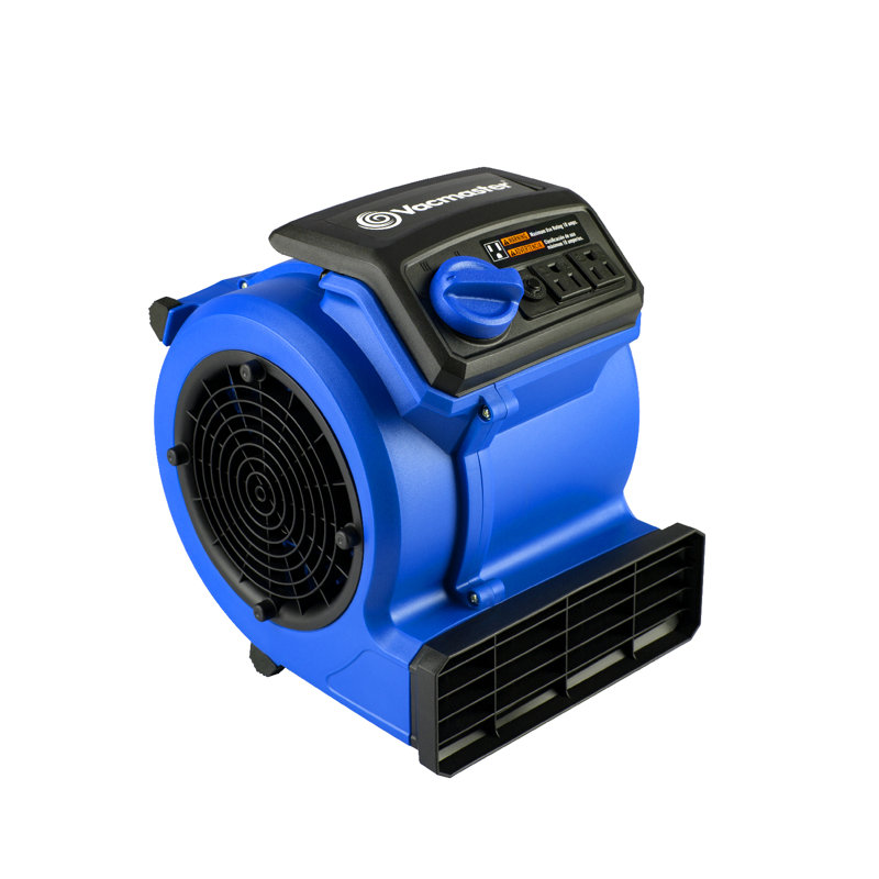 Vacmaster 550 CFM Lightweight Portable Air Mover with Push Button Control