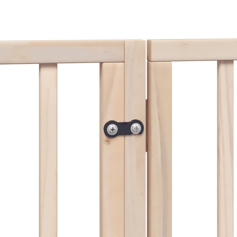 Fakhiri Solid Wood Dog House Door, 60cm H x 640cm W x 2cm D, Beige
