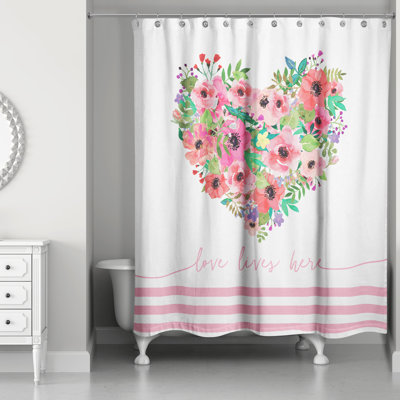 Hopp Floral Shower Curtain