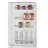 Iio 24" 11 Cubic Feet Smudge-Resistant Bottom Freezer Refrigerator-50804769-50804767