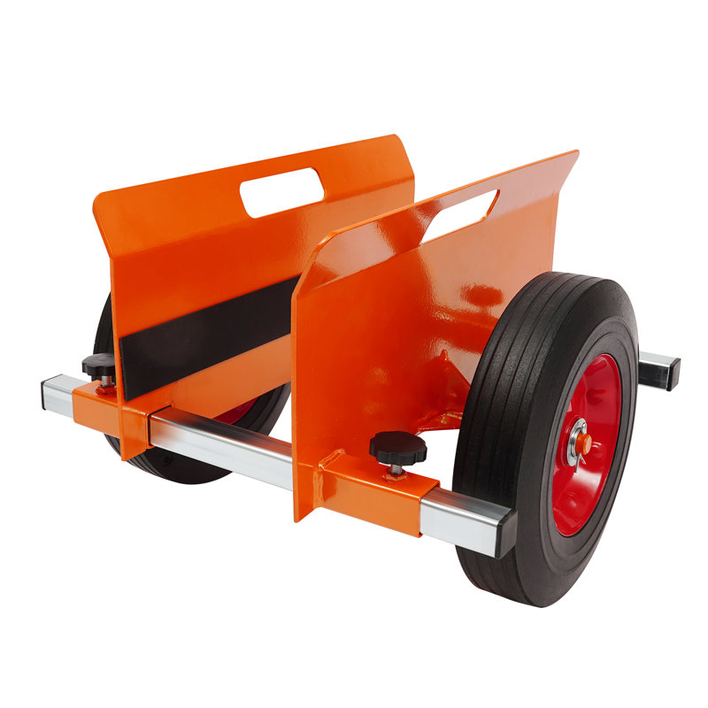 Heavy Duty Panel Cart Drywall Sheet Mover With 10" Solid Wheels, Panel Cart For Drywall Sheet Material