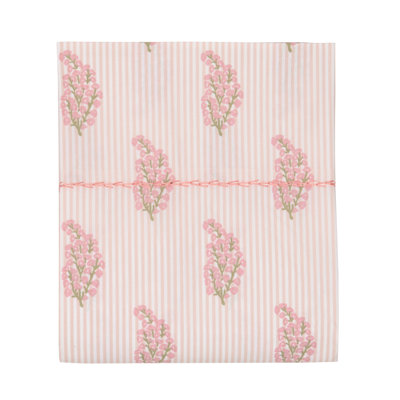 Nirvi 100% Cotton Striped Fitted Sheet