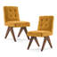 Chaises de salle à manger rembourrées Nieck-1198496350