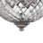 Plantation 3-Light Tropical Flush Mount Ceiling Light