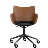 Q/Wood Swivel Task Chair