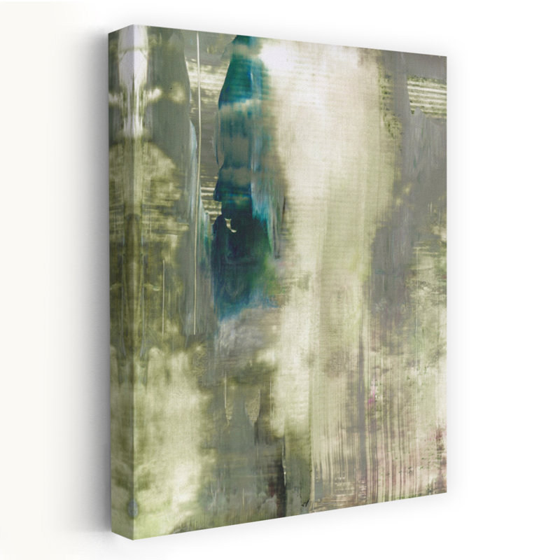 Art contemporain contemporain abstrait mystique, H 24 po x l 16 po