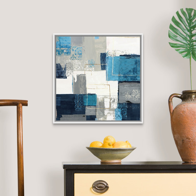Reproduction d’art sur toile, "Guided II" par Tom Reeves, Toile blanche encadrée, H 22 po x l 22 po x P 1,75 po