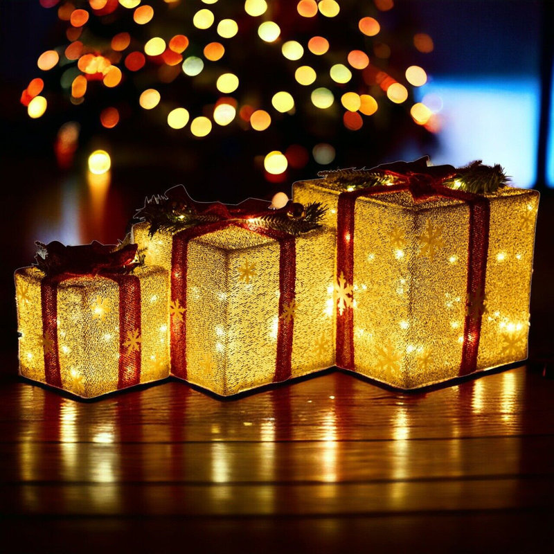 Christmas Religious & Spiritual Decorative Accent, Yellow/Red
