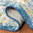 Felty Oriental Blue/Gray/Beige Area Rug-670764510