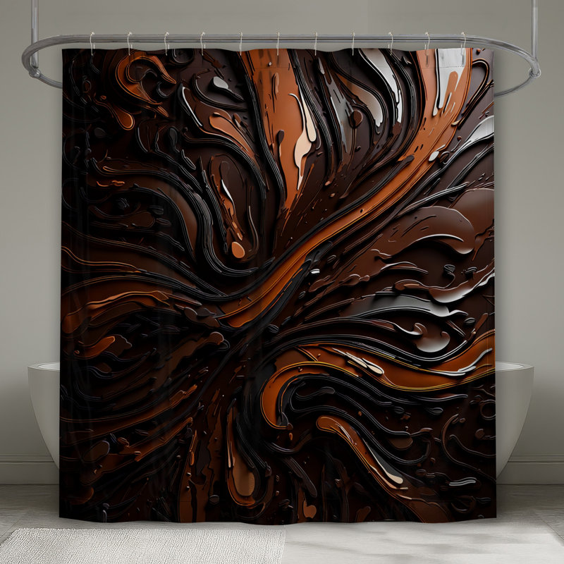 Rideaux de douche Flirl, L 70 po x H 72 po