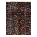 One-of-a-Kind 6'8" X 8'7" Hand Knotted Area Rug