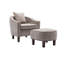Fauteuil demi-tonneau rembourré Mid Club Modern-468680408