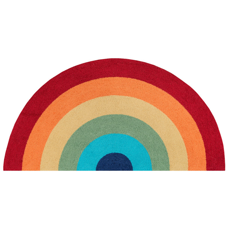 Tapis Cucina, Demi-cercle 2 pi 6 po x 5 pi