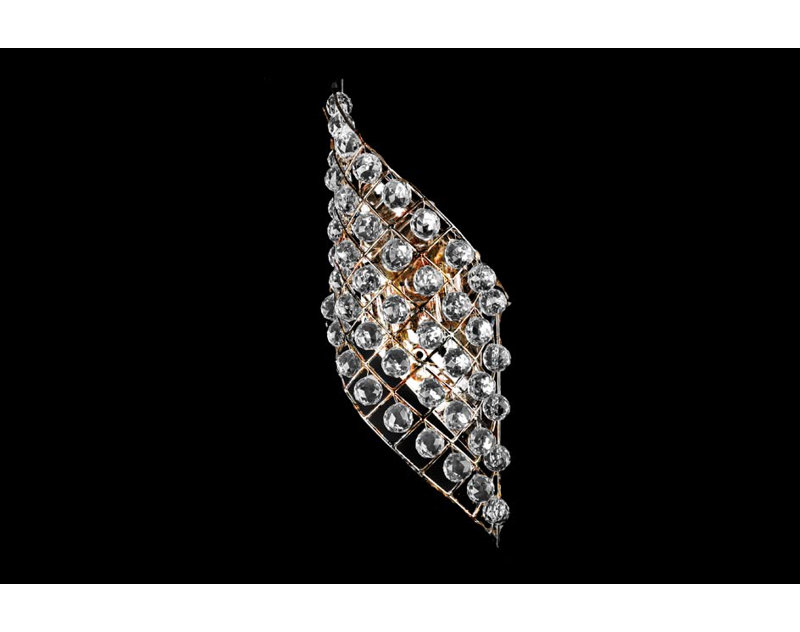 London Flush Mounted Sconce, French Gold