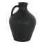 Vase Lyra en terre cuite noire