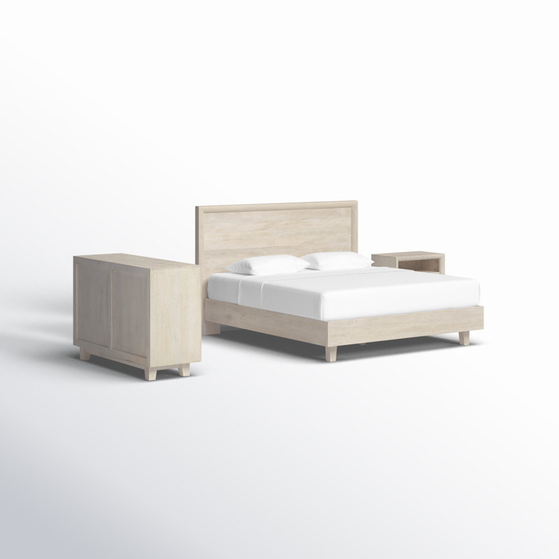 Longfellow 4 Piece Bedroom Set, Très grand californien