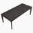 Severine 90" Modern & Contemporary Oak Veneer Extendable Rectangular Dining Table with Separate 18" Extension Leaf, Seats 8