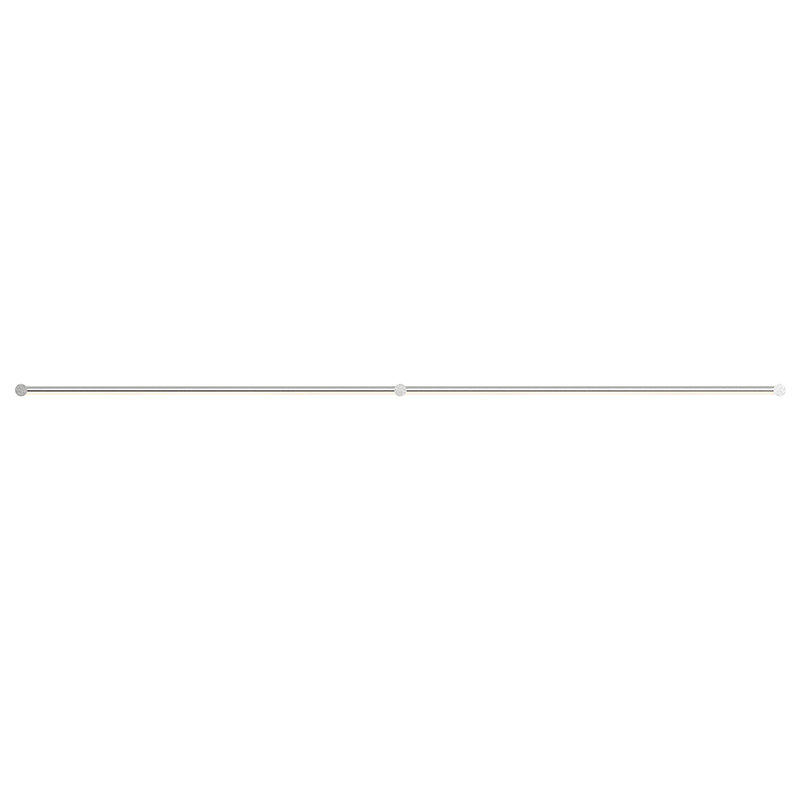 Satin Chrome Dimmable LED Sconce with Acrylic Diffuser
