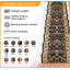 Stair Runner Oriental Area Rug-1483787348