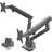Mechanical Arm Dual Monitor Desk Mount
