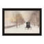 Trendy Decor 4U Snowy Amish Lane Framed Wall Art-1021481479
