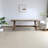 Modern Rectangular Solid Wood Dining Table-1067145819