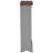 vidaXL Wine Rack Solid Mahogany Wood 21.7"x9.1"x33.5"