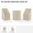 Outdoor Patio Dining Set Cover-780982524