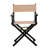 18" Folding Director Chair-19623329-19623337