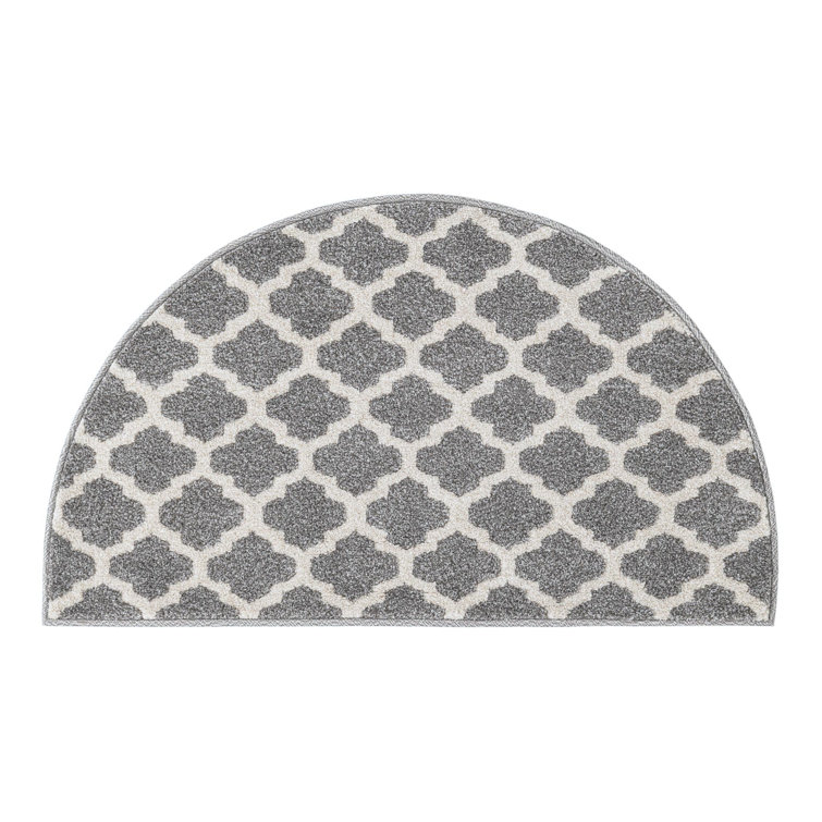 Molly Power Loom Dark Gray/Ivory Rug